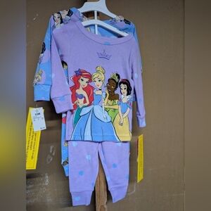 3/$20 [NWT] Disney | Princess Lavender Baby 12mo pajama Set